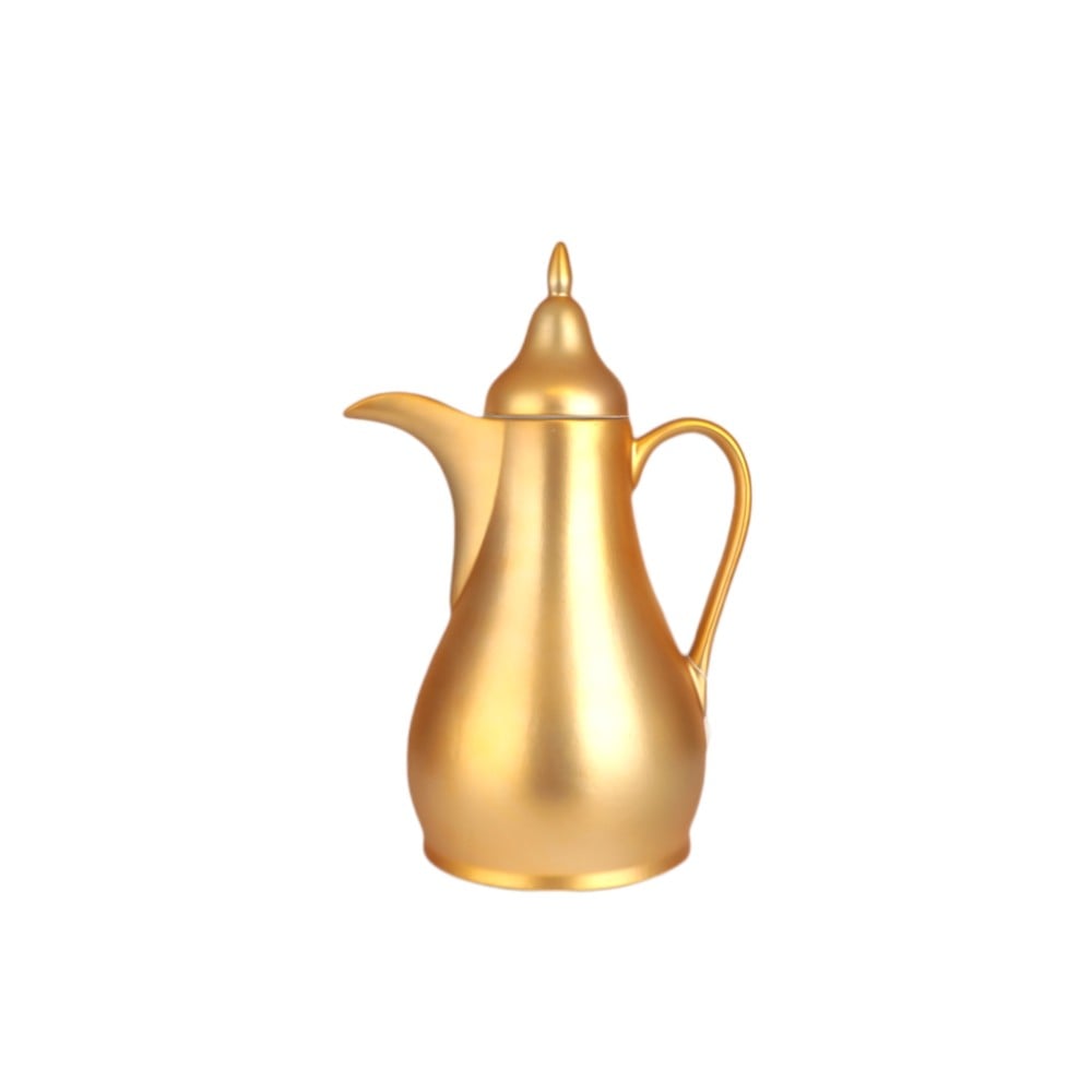 الدلة الذهبية، لون ذهبي مطفي، سعة 1 لتر