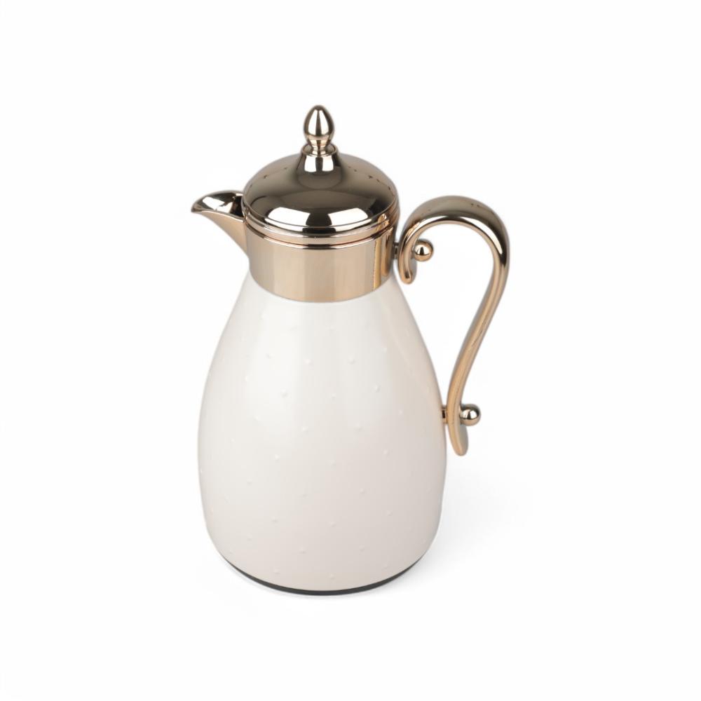 ترمس الأندلس، لون ذهبي وبيج مطفي، سعة 0.7 لتر