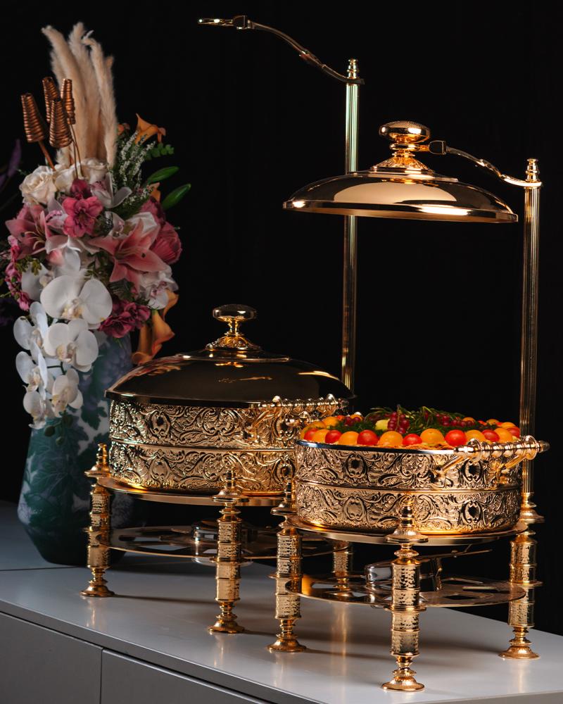 سخان طعام ليون من سوليتير، لون ذهبي، سعة 3 لتر