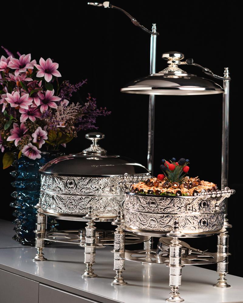 سخان طعام ليون من سوليتير، لون فضي، سعة 3 لتر