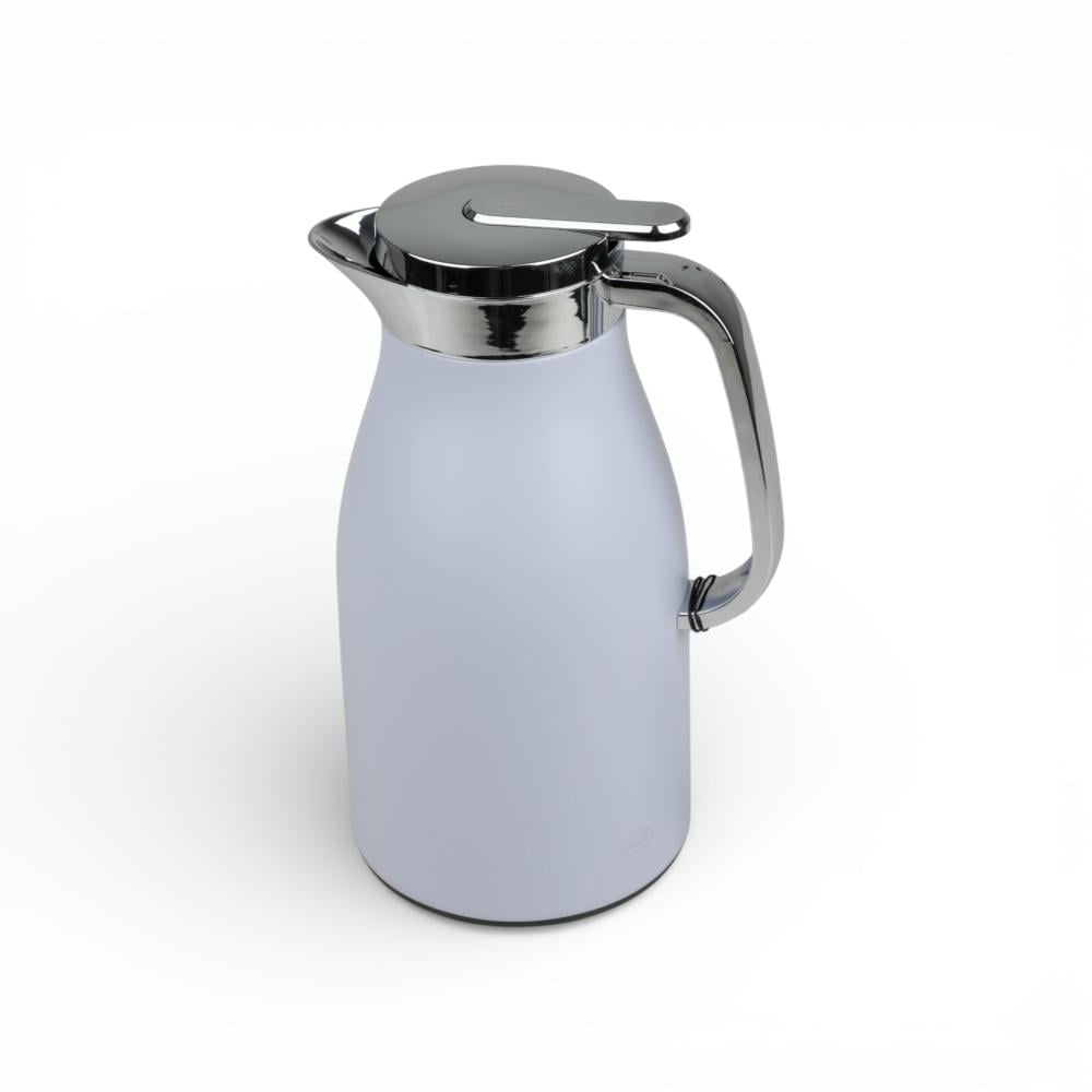 ترمس سوليتير كروان ضغاط , رمادي 1 لتر