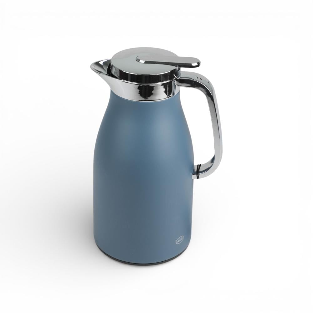 ترمس سوليتير كروان ضغاط , أزرق 1 لتر