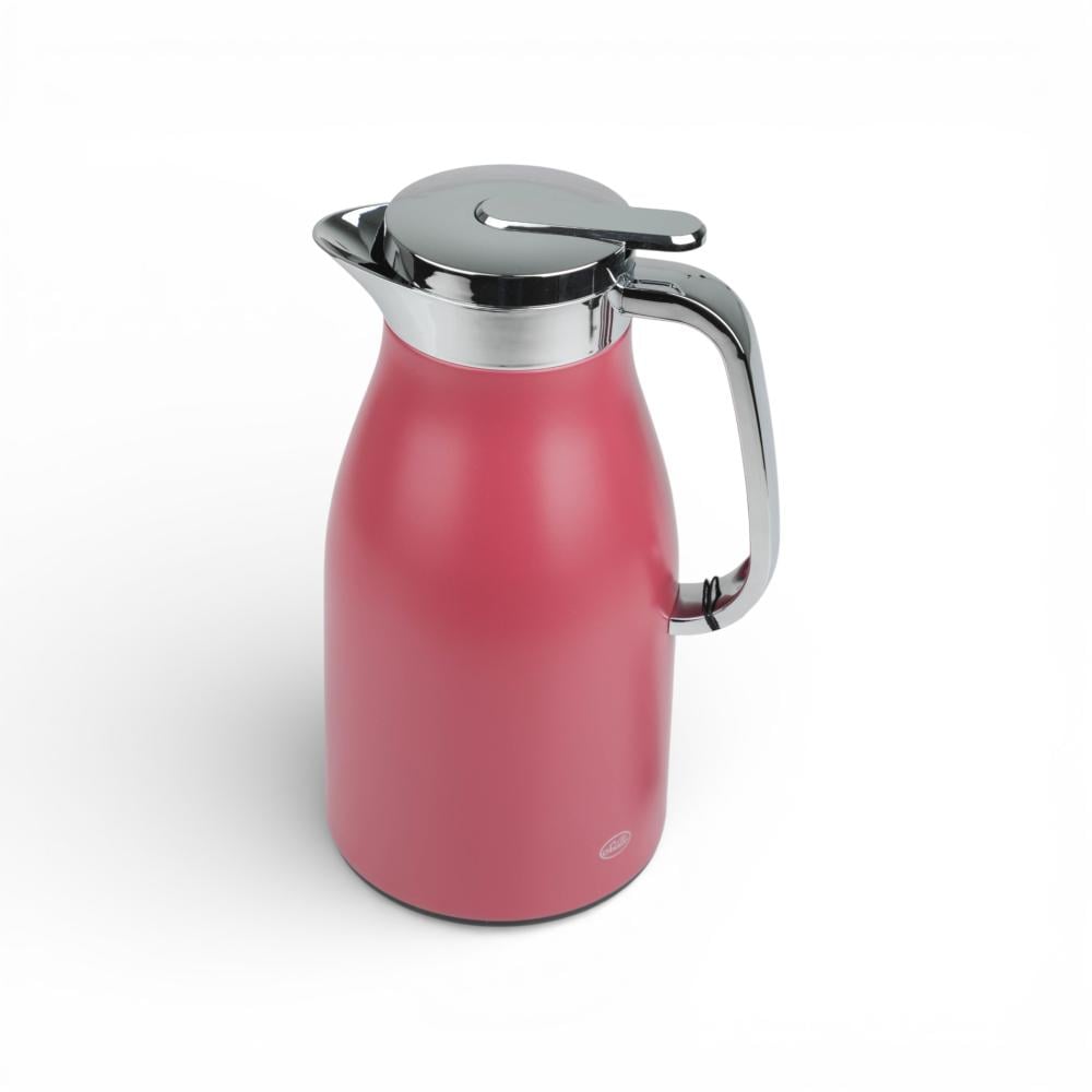 ترمس سوليتير كروان ضغاط , أحمر 1 لتر