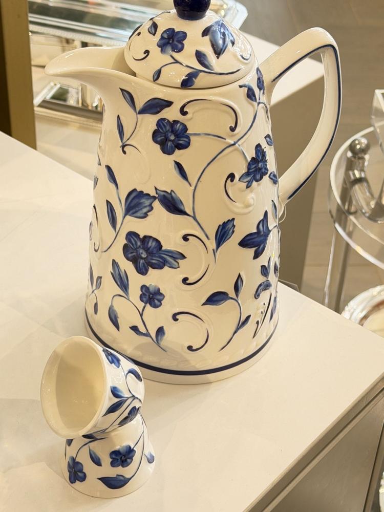 ترمس بورسلان , ازرق 1 لتر